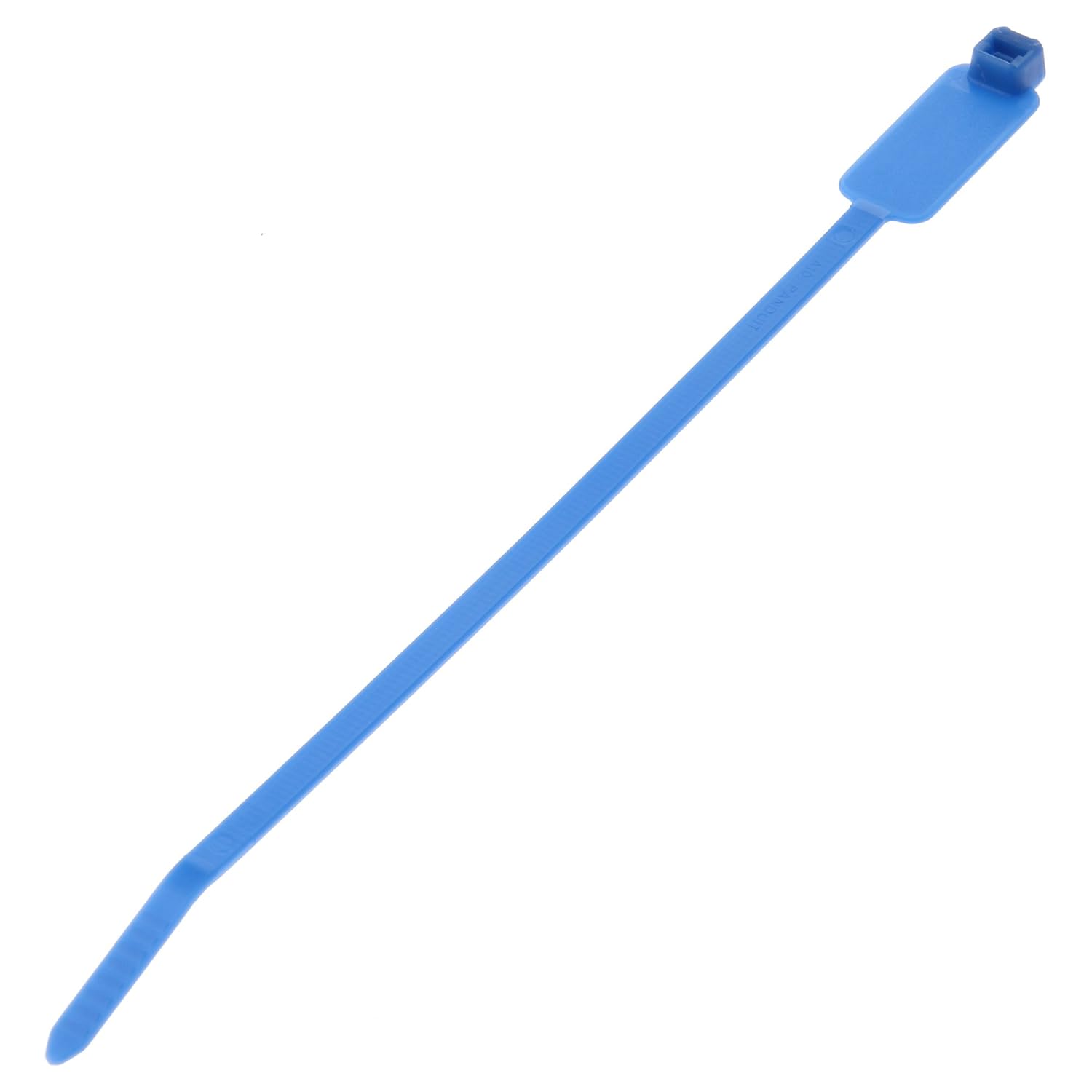 Panduit PLM2S-D6 Marker Cable Tie, Wrap, Standard, Nylon 6.6, 7.4-Inch Length, Blue (500-Pack)