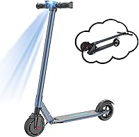 Vista 9 de Caroma Electric Scooters - Electric Scooter for Adults, 450W Peak Motor, 16 Max MPH, 15-21 Miles Range, Lightweight Foldable E-Scooter