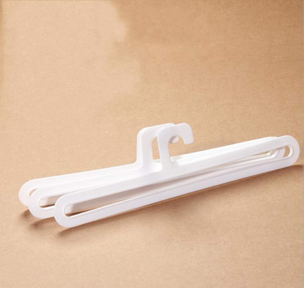 WellieSTR Towel/Scarf/Legging Hangers Set of 20 Plastic Hanger - Great for Closet Storage of Quilts, Comforters, Bedding, Table Cloths, Towels, Rugs and Sleeping Bags - 37cm/14.6"(White)