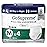 NorthShore GoSupreme Overnight Incontinence Underwear, 8-Hour Pullup Style, Medium, 4 Count Starter Pack, White, 30-40 inches, Unisex Adult Diapers