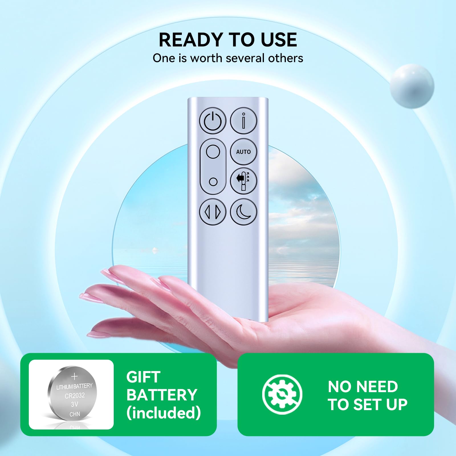 Amazon.com: Replacement Remote for Dyson Pure Cool Series (TP04