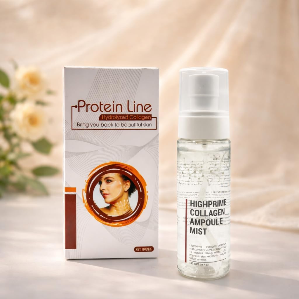 MS MAGIC SECRET Instalift Protein Thread Lifting Set, Soluble Protein Thread, Protein Threads Absorbable Collagen Thread for Face Lift, Smoothes Fine Lines (60pcs) + Collagen Mist