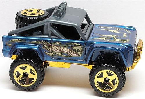 Miniatura 2 de Hot Wheels 2009 05/10 Rebel Rides Blue Custom Ford Bronco