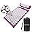 XiaoMaGe Acupressure Mat and Pillow Set with Bag - Large Size 28.7 X 16.5 inch Acupuncture Mat for Neck & Back Pain, Muscle Relaxation Stress Relief, Sciatica Pain Relief Pillow (Purple)