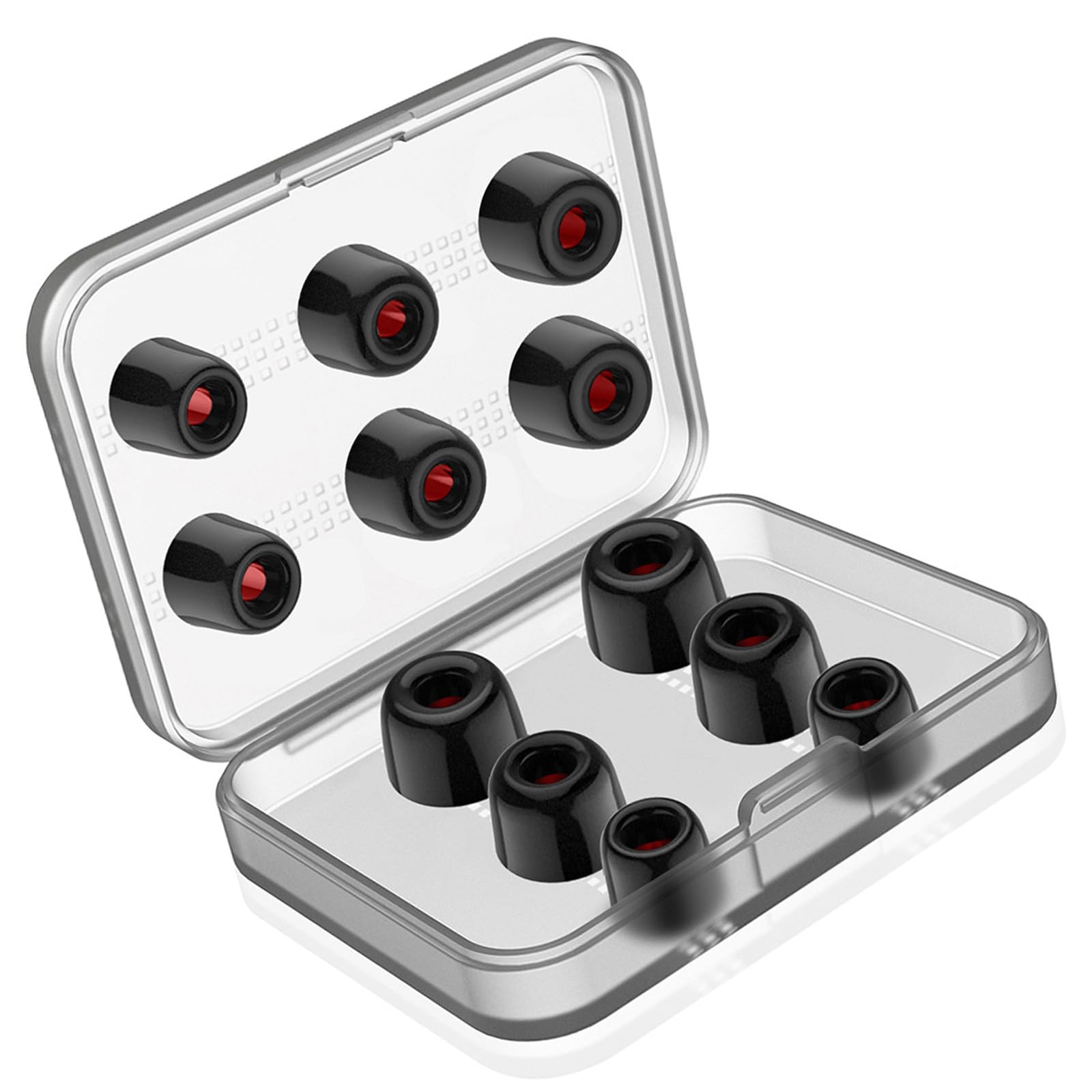 Fazvncv Soft Memory Foam Earbuds Tips Replacement Noise Isolating Memory Foam In-Ear Tips Nozzle Earphone Ear Tip Covers