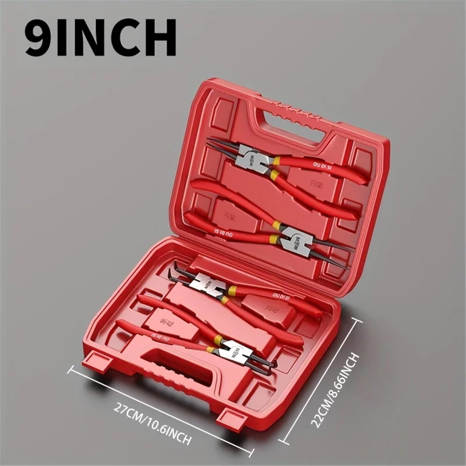 Multi-function Expansion Pliers Retaining Ring Card Internal And External Dual-purpose Circlip Pl 1Pcs(9 inch)