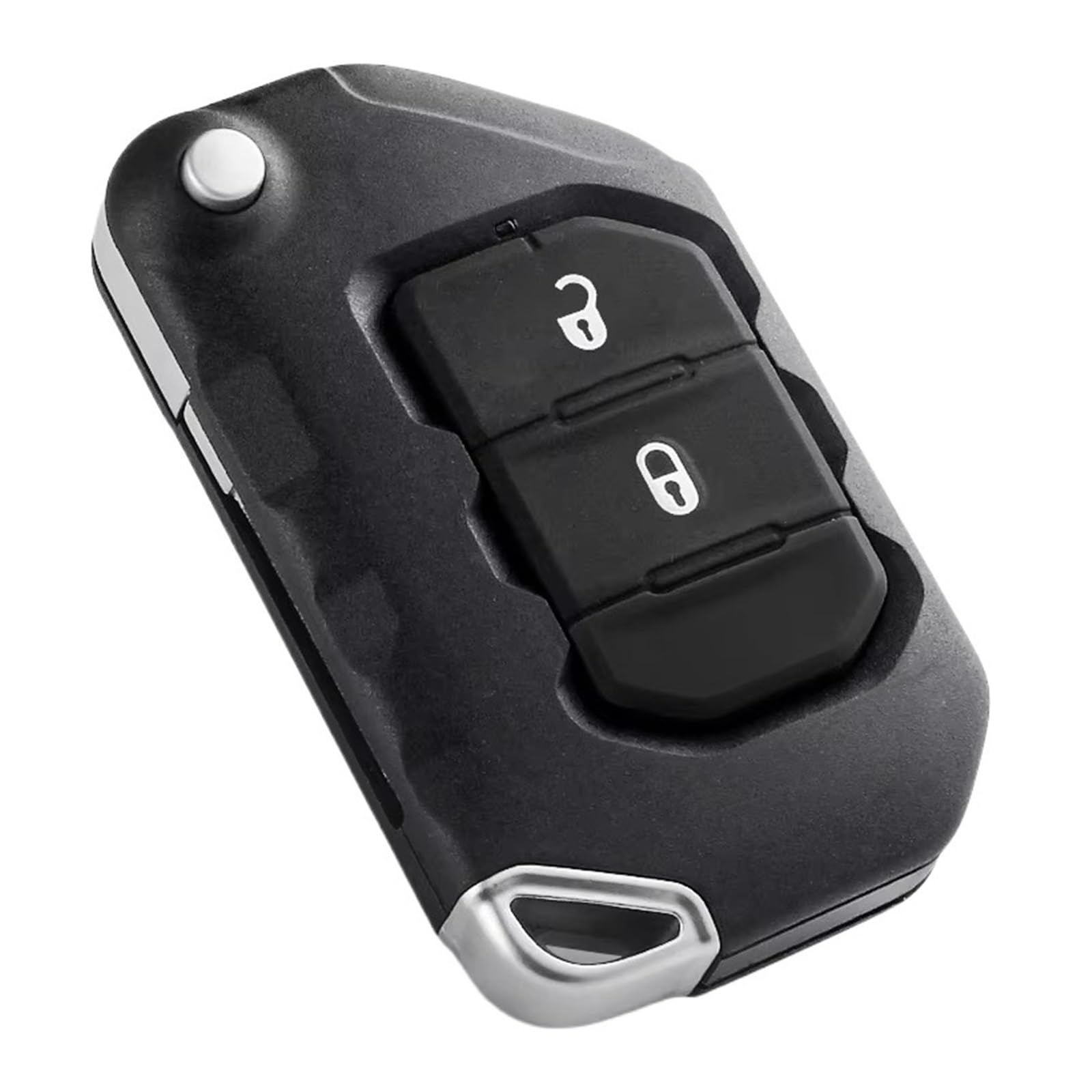 Compatible Con Jeep Para Gladiator JT 2020 1 Unidad 2 3 4 Botones Carcasa Plegable Mando A Distancia Coche Cubierta De Recambio(2 Buttons)