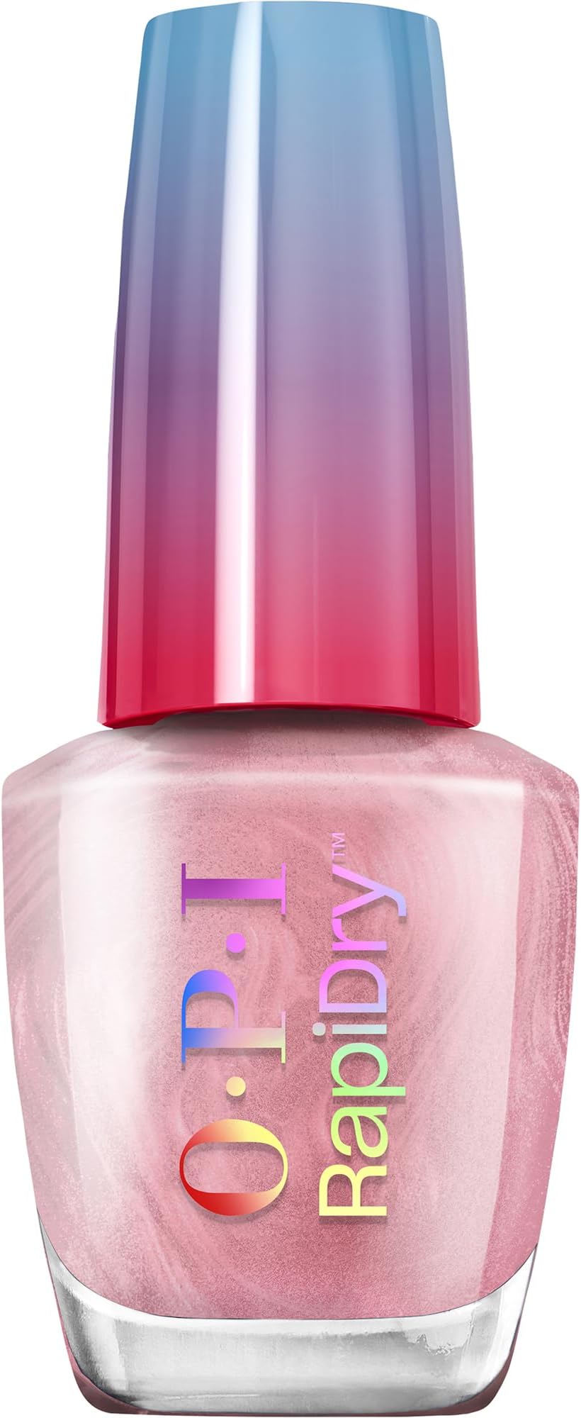 - OPI RapiDry Flash n' Flirty | Opaque Soft Pink Pearl Quick Dry Nail Polish | Vegan, Smudge Proof, Fast Drying
