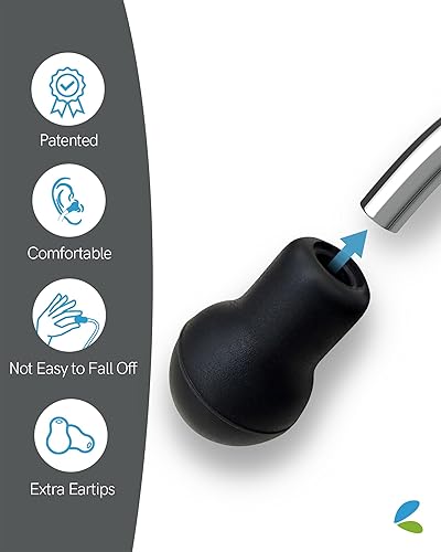 Miniatura 5 de FriCARE - Estetoscopio de doble cabezal para profesionales, estudiantes y auxiliares de enfermería, paramédicos, TEM, VNA, elegible para FSAHSA,