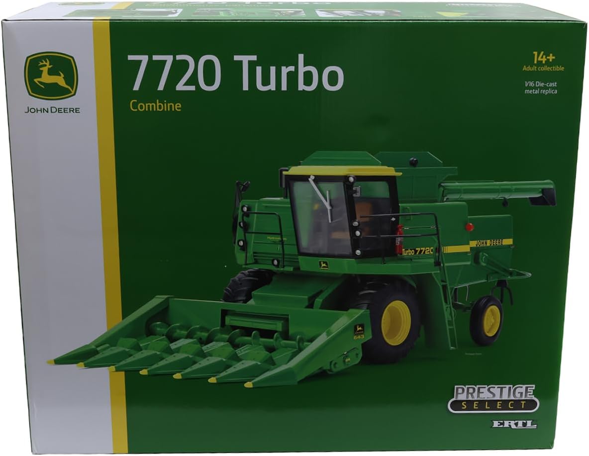 John Deere 1/16 7720 Turbo Combine Prestige Select Series Toy - LP86762