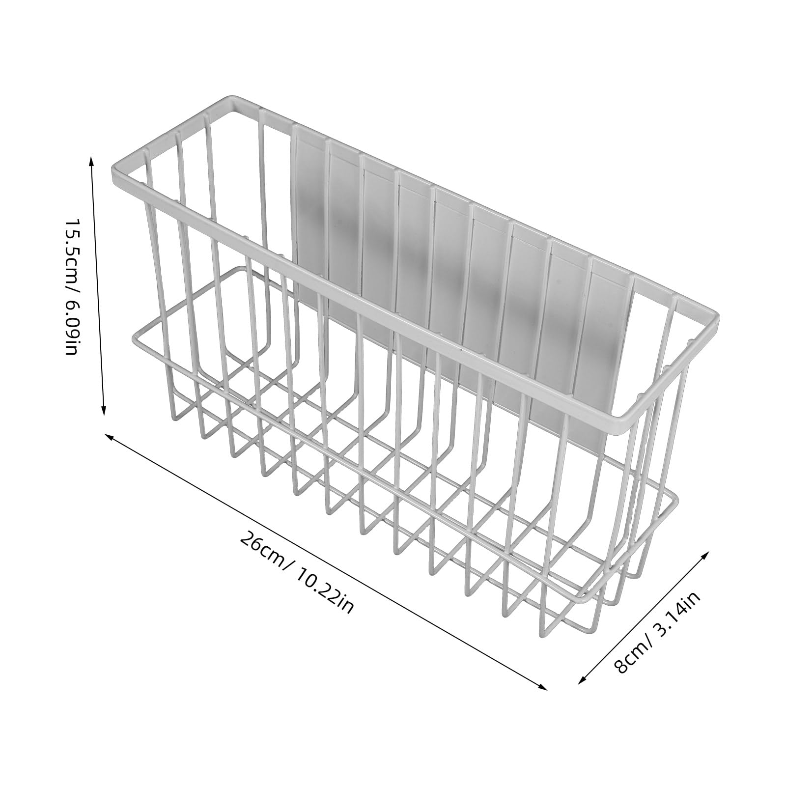 Gatuida Cesta Magnética Lateral de Color Claro para Scooter Eléctrico 26 X 8 X 15,5 Cm Bolsa de Almacenamiento Resistente para Accesorios y Organización en Bicicletas y Patinetes,