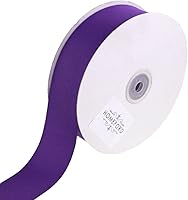 Vista 86 de Homeford Cinta de grogrén sólido, 50 yardas (3/8 pulgadas, coral)