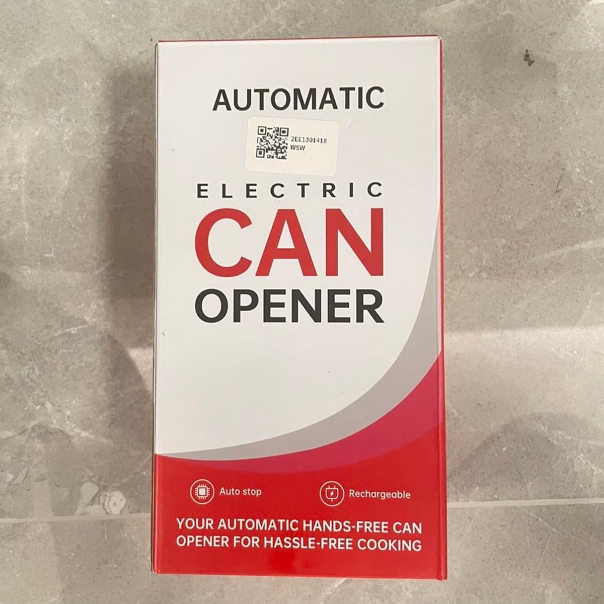 Rechargeable Auto Electric Can Opener, USB Charging, Smart Single-Touch Automatic Can Opener, Hands Free, Auto Stop, Smooth Edge, Perfect for Seniors,Women Men at Home, and Travel