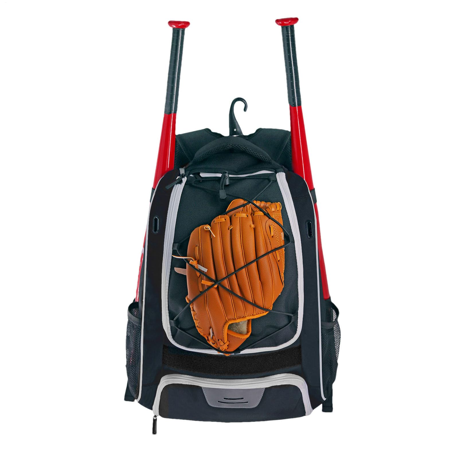 Baseball-Ausrüstungstasche, Baseball-Tasche - Jugend-Baseballtasche für | Jugend-Baseball-Rucksack, Ausrüstungstasche, wasserdicht, reißfest, großes Hauptfach, für Schläger, Handschuhhalter, Helme, Sc