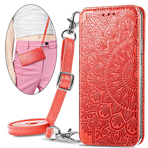 ESONG Borsa a Tracolla Ragazza Donna Wallet Case