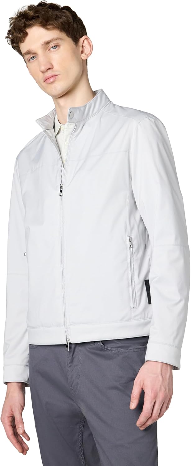 Michael Kors Men's Nylon Racer Jacket
