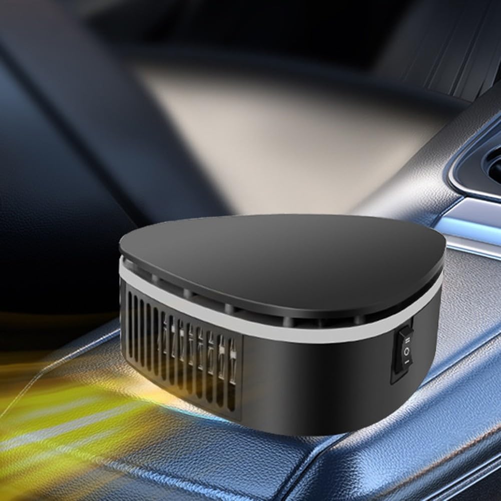 Car Defroster 2 in 1 Cooling and Heating Auto Windshield Defroster Clear Vision Dual Use Car Heater Fast Defrosting and Cooling