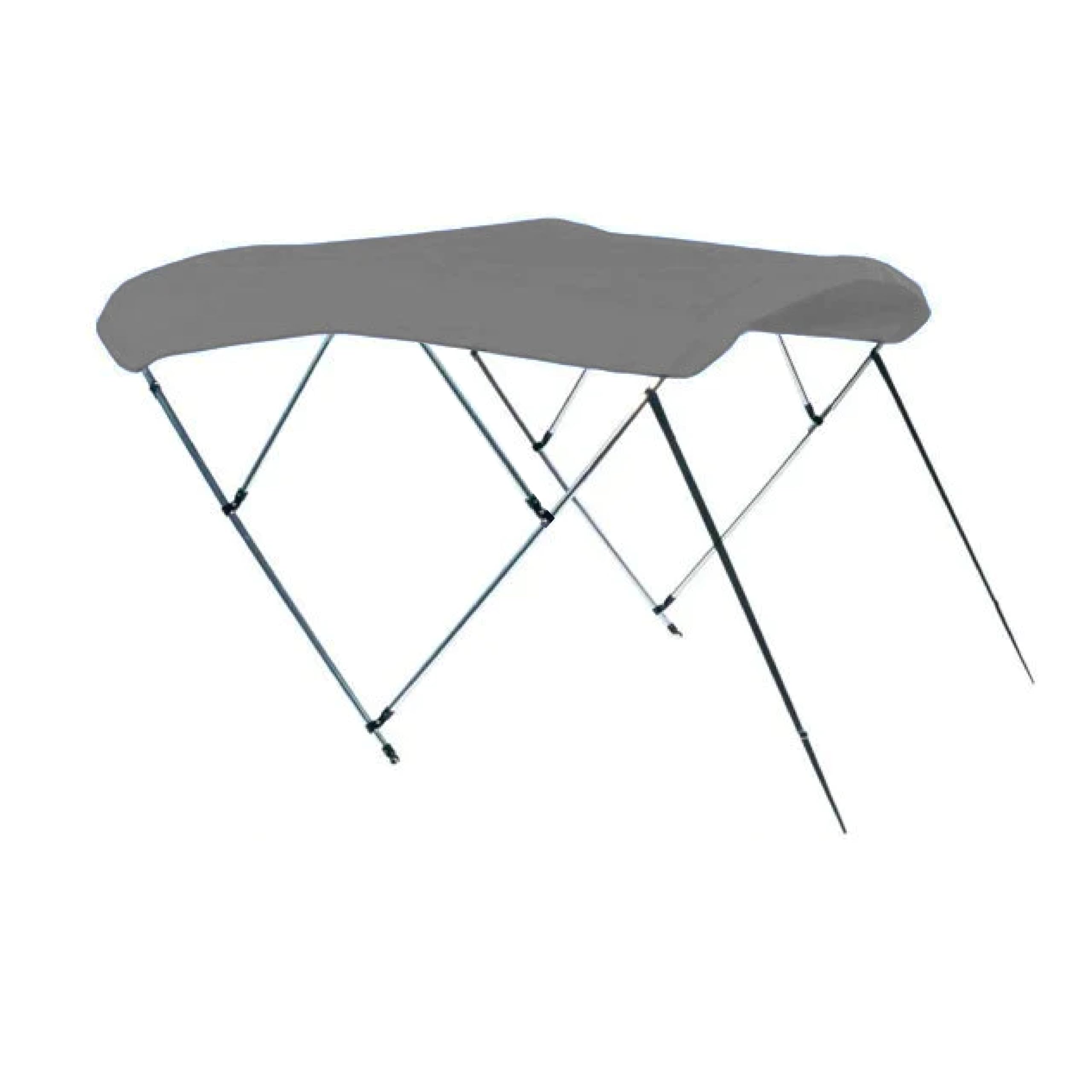 Seal Skin Covers 3 Bow / 4 Bow Bimini Top for Boats, Marine Grade Waterproof Canopy Cover with Frame, Durable Sun Shade Cover, Mounting Hardware, Rear Straps & Storage Boot (8'L X 54