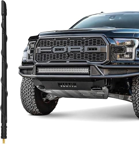 Miniatura 21 de KSaAuto Antena de 16 pulgadas para Toyota Tundra Tacoma FJ Cruiser accesorios 1995-2023 2024 2025 2026, antena de goma en espiral para automóvil