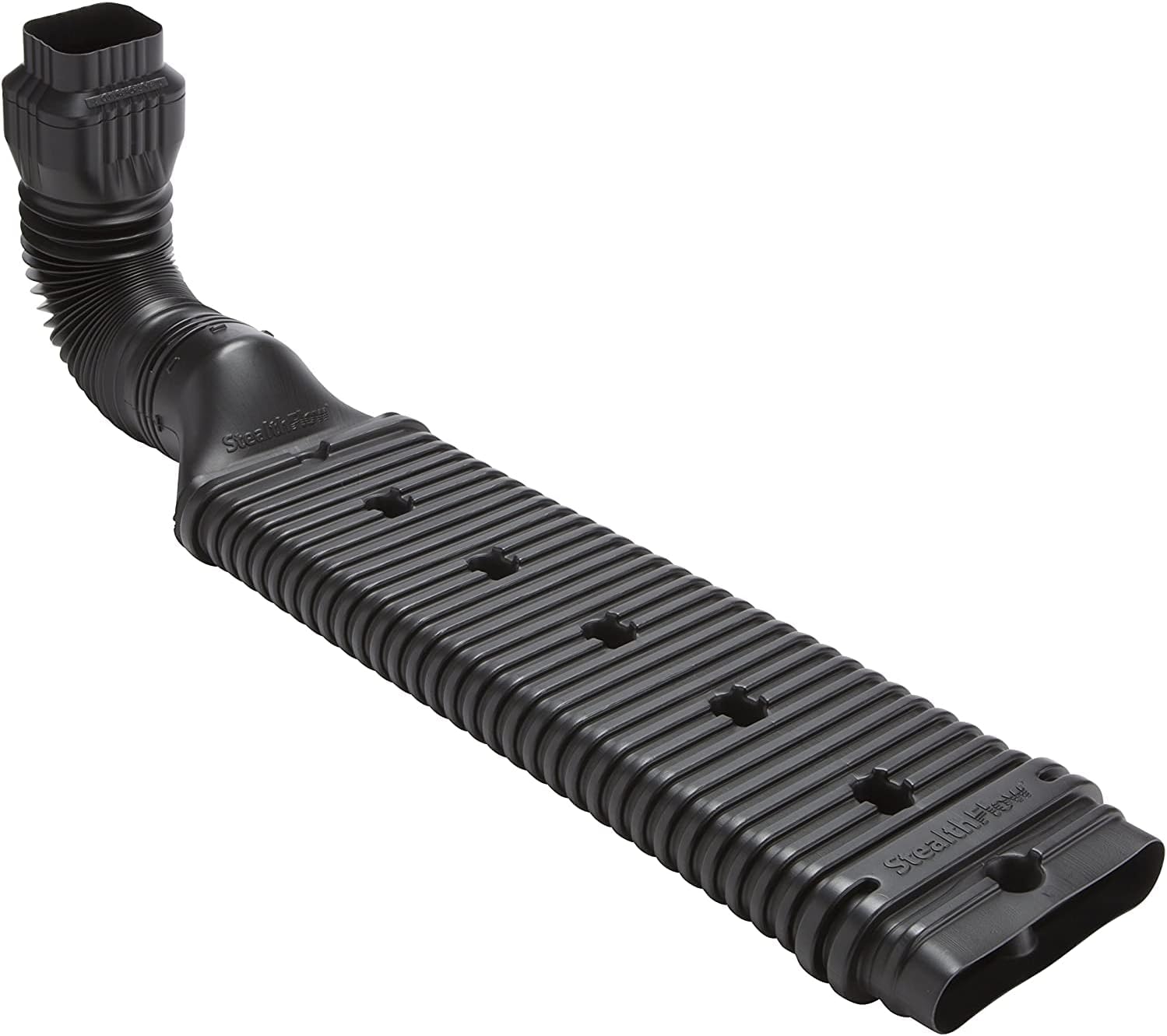 Amerimax 4601 Downspout Extension, Black (Single Pack)