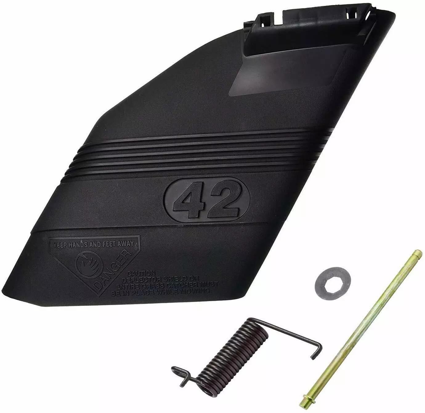 Protector deflector de cubierta con hardware compatible con Craftsman 532130968, 130968