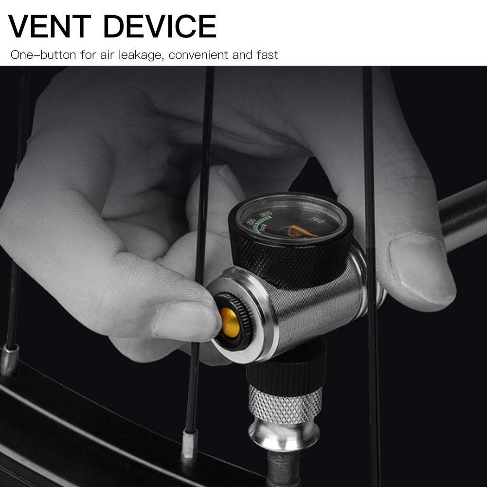 Pompe à Vélo Portable Pour Vélos Mini Pompe à Air Avec Accessoires Pour Vélos Ac