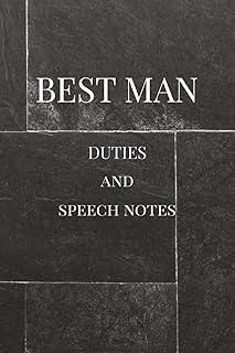 Best Man Notebook: Duties, Tips and Speech Notes. (The Best Man Gift Series)