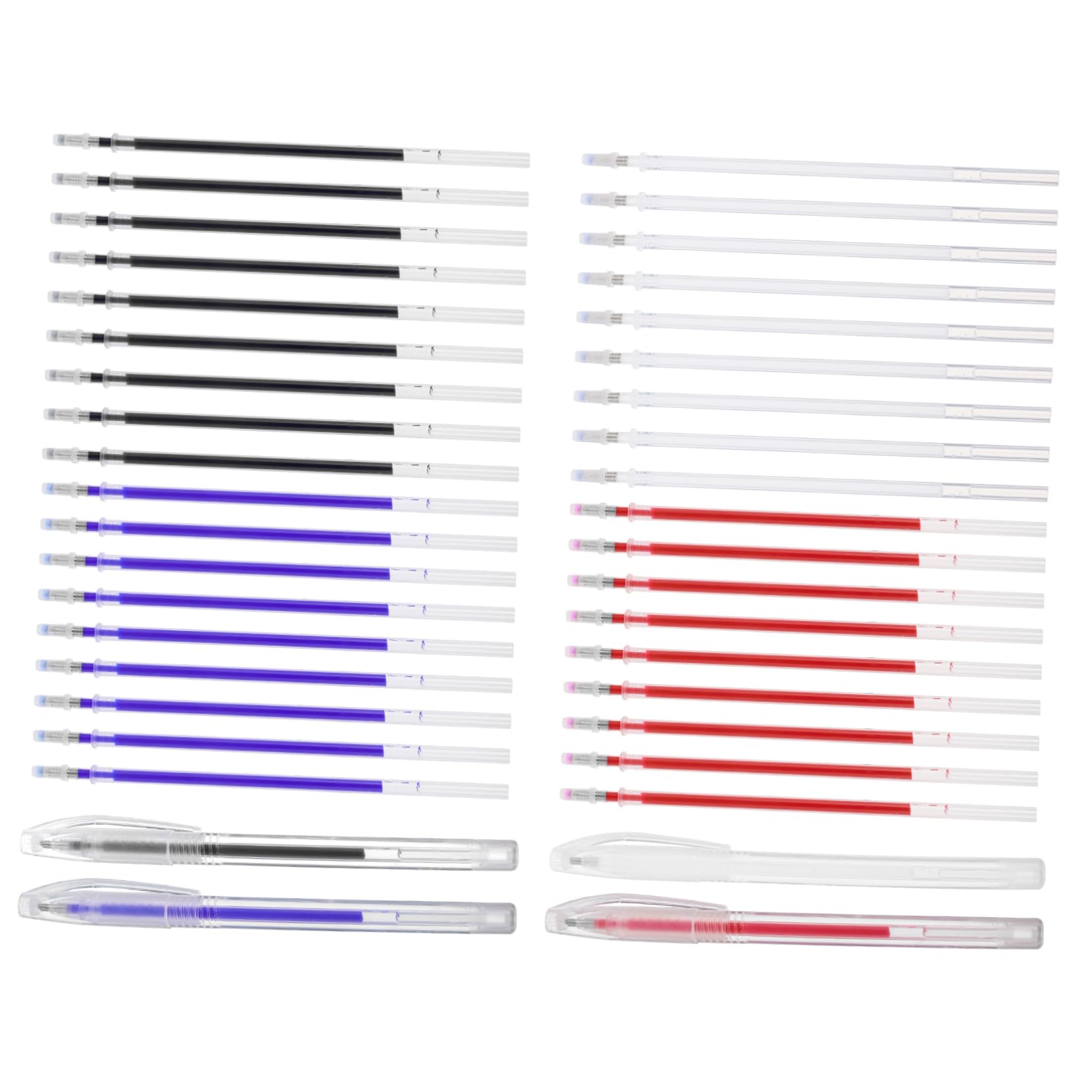 SHINEOFI 20 Set di Penne per Tessuti Cancellabili A Caldo Penna Cancellabile Penna Bianca Penna Bianca per Tessuti Penne Flair Pennarelli Penna UV Pennarello UV Astuccio