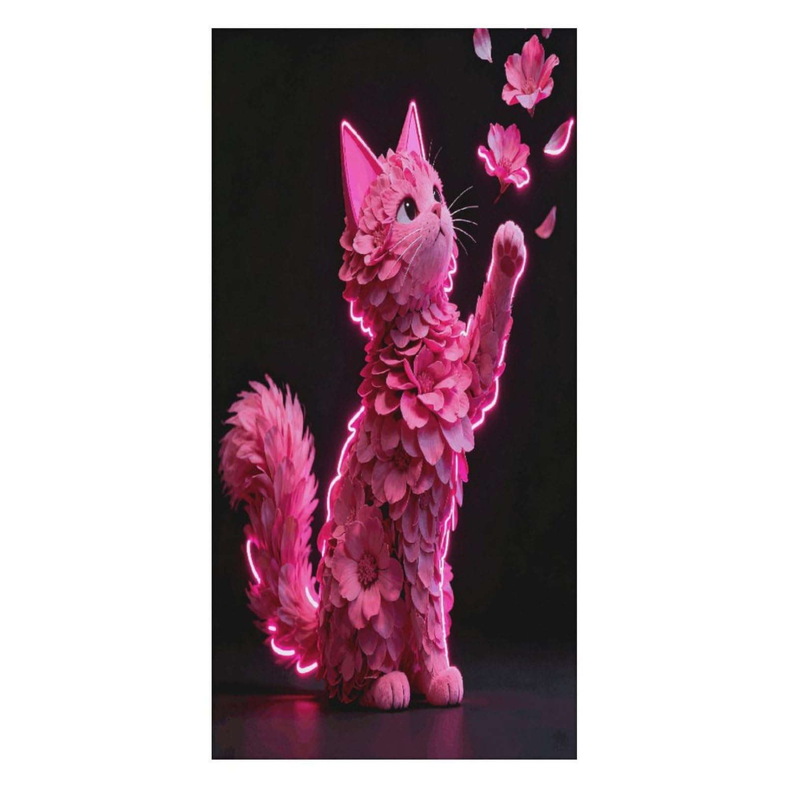 FekiLoot Neon Beast Beach Towel Oversized Bath Towel Ultra Soft Pool Towel Cozy Swim Towel Silky Lounge Towel Quick Dry Travel Towel Gentle Absorbent Towel for Adults Women Men