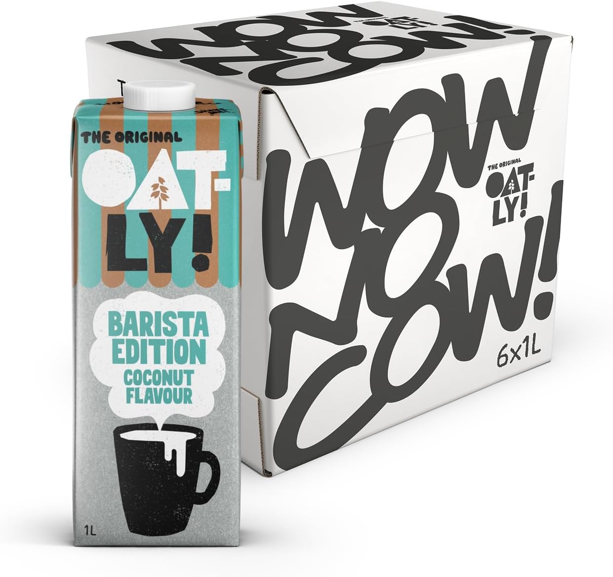 Oatly Barista Edition Coconut Flavour Oat Drink 1L (Pack of 6)