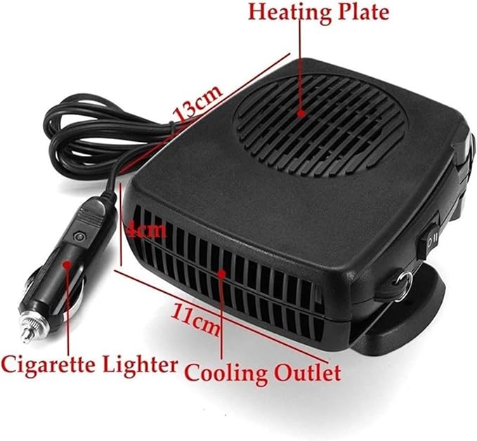Calefactor Eléctrico Portátil Cerámico PTC 12V miniatura 3