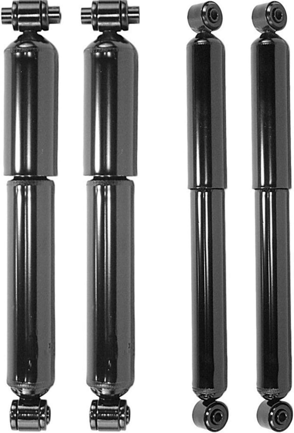 AWD Front Rear Shocks Struts Set of 4 Compatible with 1990 1991 1992 1993 1994 1995 1996-2005 GMC Safari Chevy Astro V6 4.3L, AWD Only