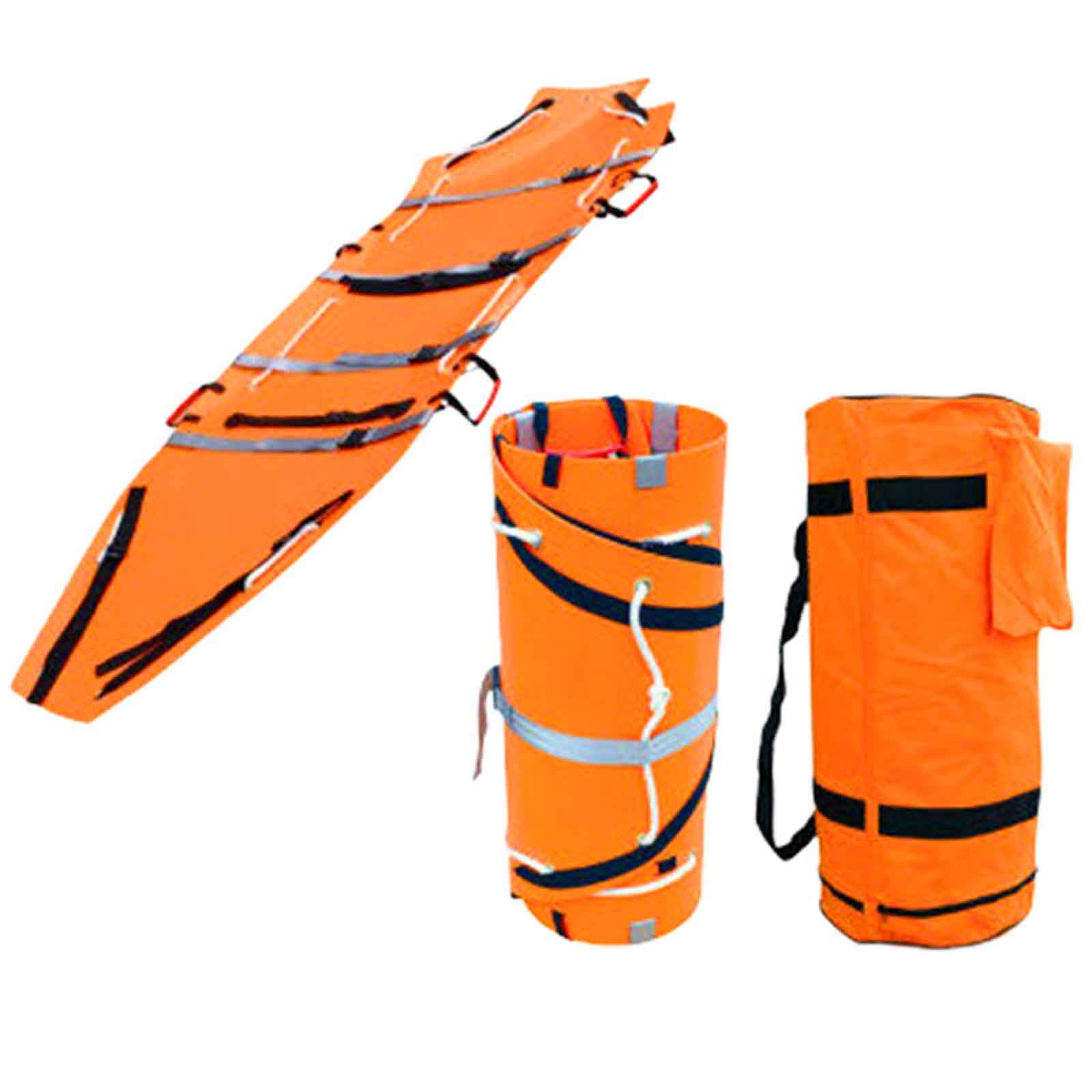 GHKryD stretcher, Foldable Spine Board Stretcher Backboard, for Medical Emergency Rescue,for Patient Transfer