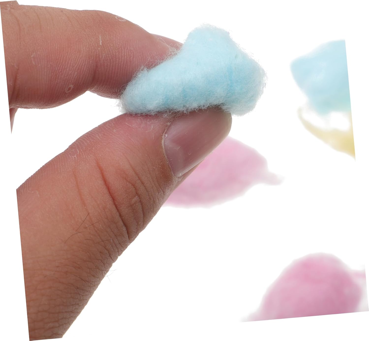 Cotton Balls Soft Absorbent Newborn Face Washing Makeup Removal Craft Fuzzy Balls Washable Cotton Rounds