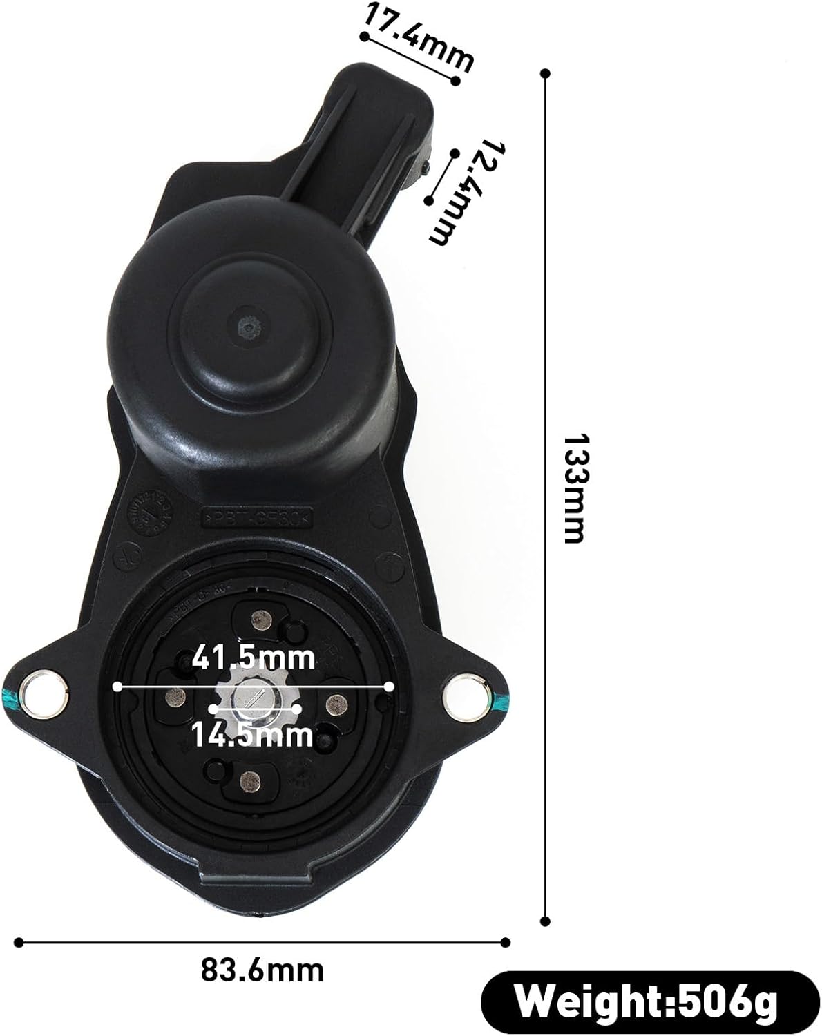 13512495 Rear Parking Brake Actuator Compatible with Buick,Chevrolet Regal Super Duty1.5L. LaCROSSE Super Duty 2.0L. Buick Regal Avenir SuperDuty 2.0L.Equinox Super Duty 1.5L,2.0L