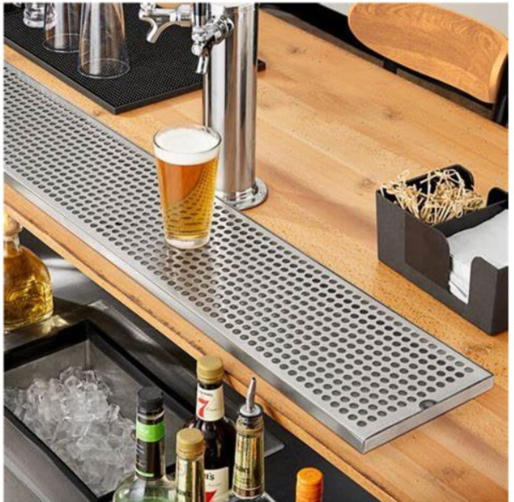 Amazon.co.jp: ZMBJ ビールドリップトレイ 長方形 バー用 接酒盘 沥水