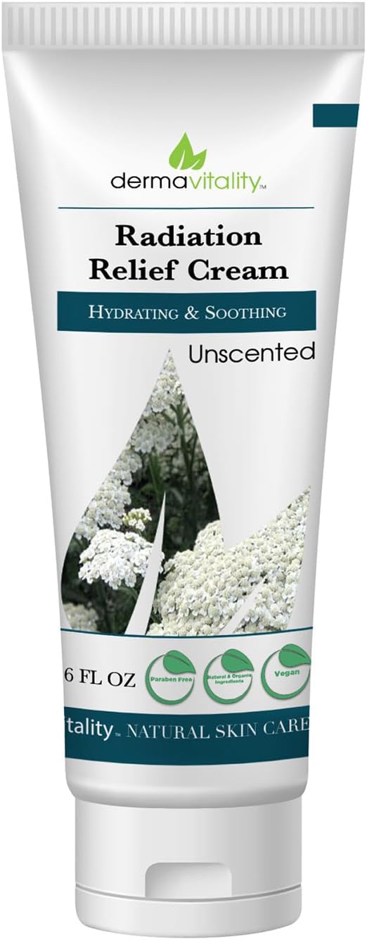 UltimateVitality Radiation Burn Relief Cream 6 Ounces – Unscented Cream for Radiation Patients, Natural, Organic, Paraben, Pthalate Free Calendula Based Cream - 6 Ounces (Unscented Fragrance Free)