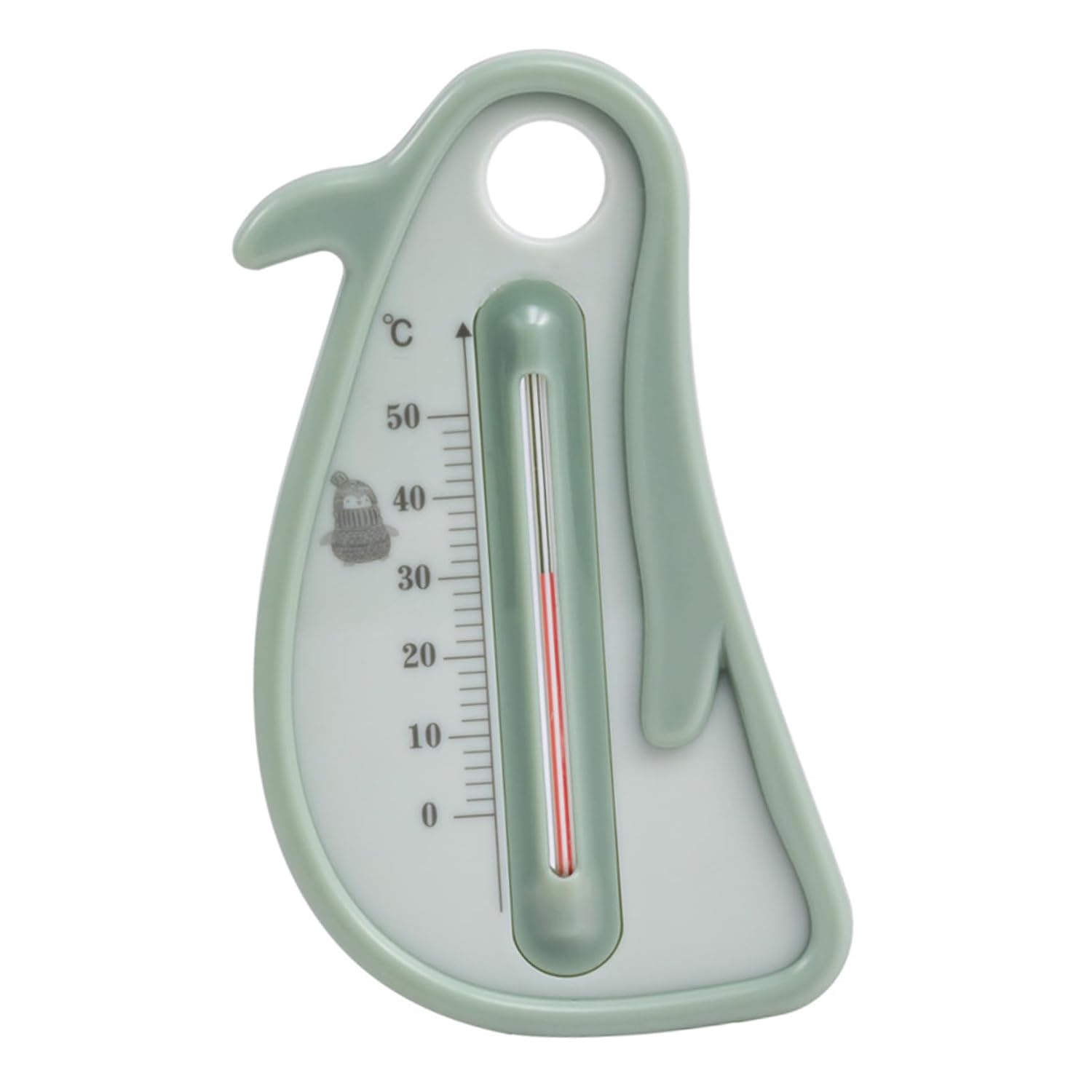 ORFOFE Cartoon Penguin Bath Thermometer for and, Accurate Water Temperature Sensor for Tub and Pool Safety, Sturdy Plastic Suitable for Care Random Color Random Color
