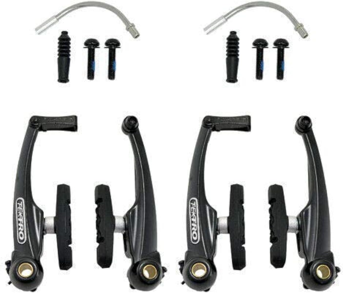 TEKTRO 857AL Linear Pull Brake Set Long Arms 110mm, Black, MH1813