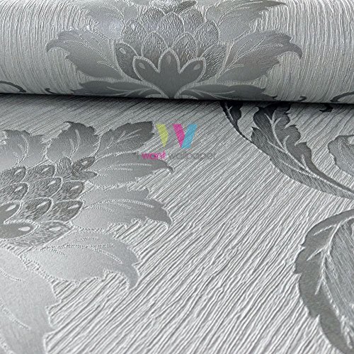 Holden Viviani damasco modello sfondo metallico