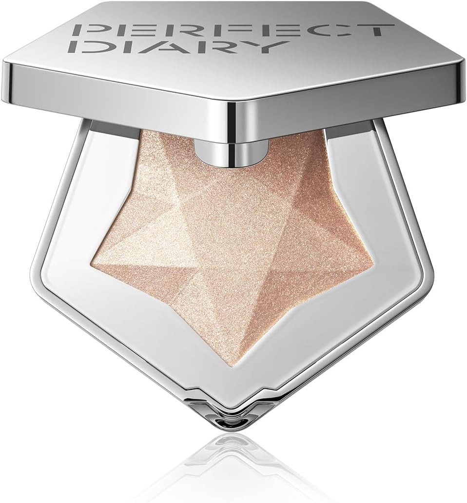 Perfect Diary Highlight Powder Stardust Diamond Highlighter Luminizer 02 Light Champagne