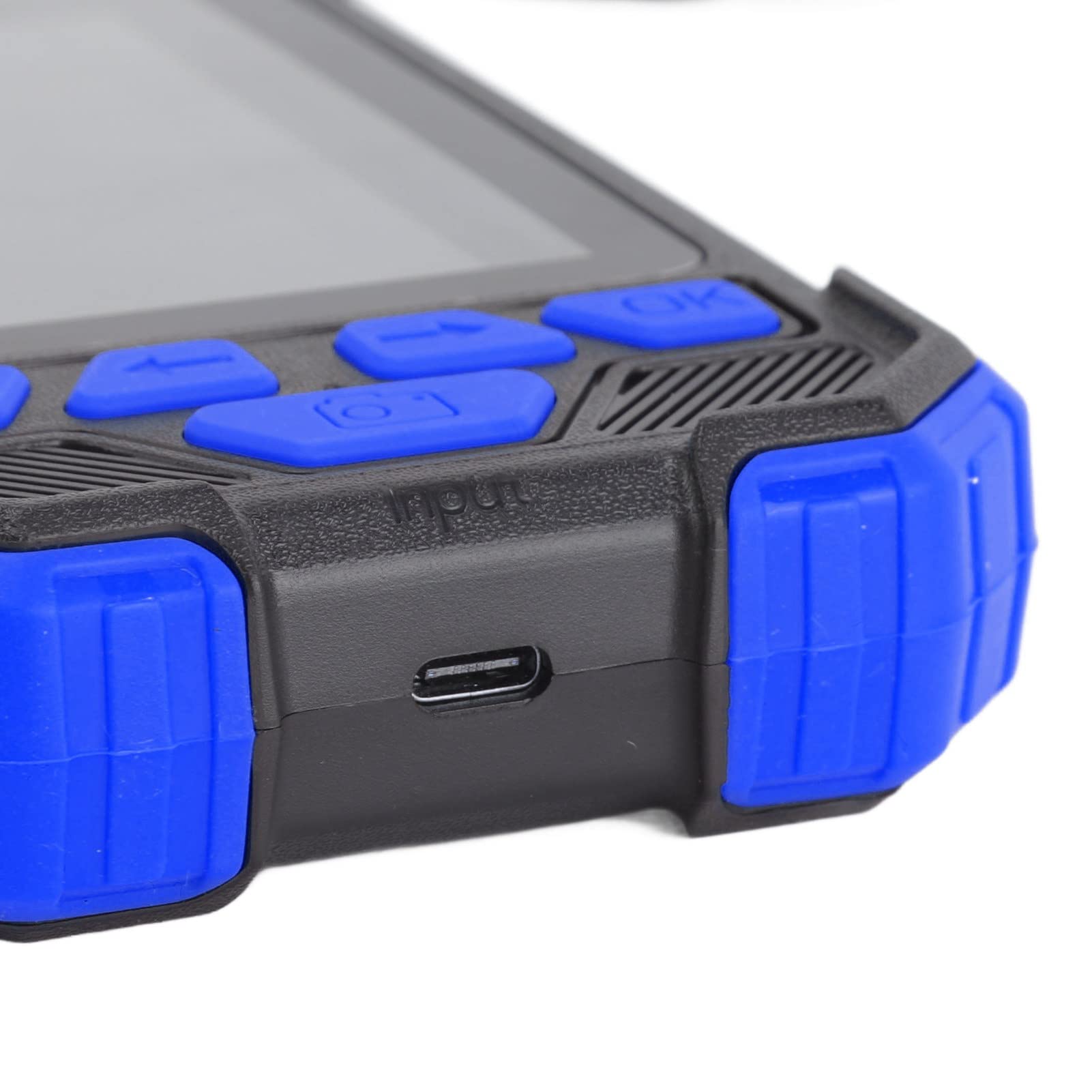 TENP Endoscopio a Doppia Lente, Schermo IPS da 4,3 Pollici Telecamera per ispezione periscopio HD 1080P con Batteria da 3000 mAh per lavori Sott'Acqua (Blu)