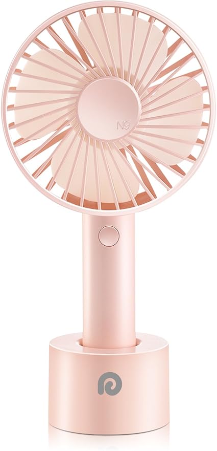 Amazon Co Jp 2019改善版 Dreamegg 充電式 携帯扇風機 最大10時間稼働 2500mah大容量バッテリー スタンド付 静音 風量3段階調節 Usb 手持ち ミニ扇風機 熱中症対策 N9 ピンク ホーム キッチン