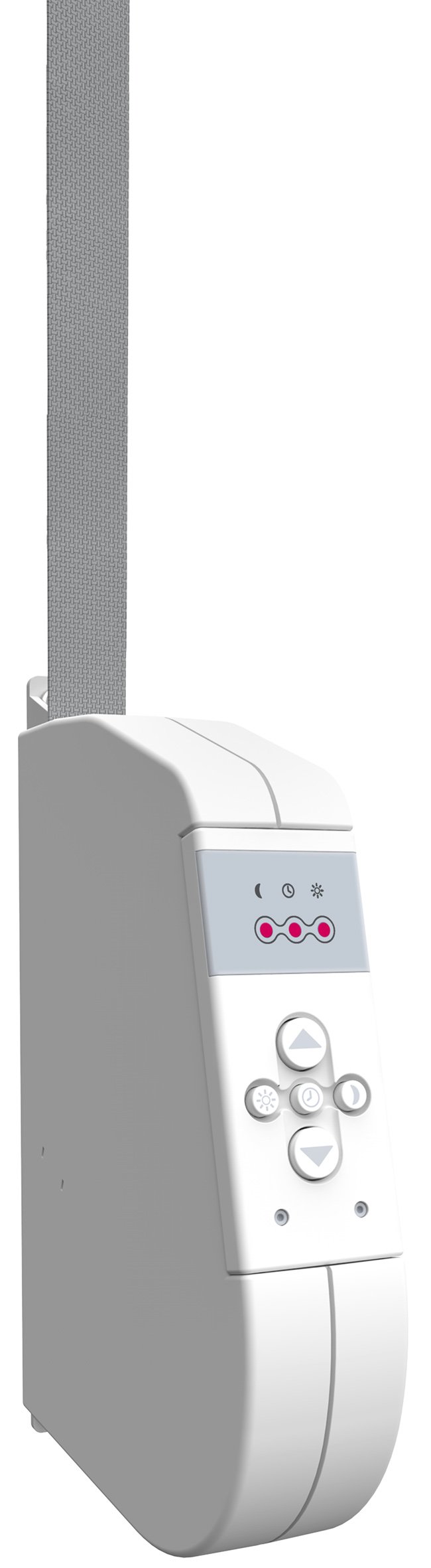 WIR elektronik, eWickler Standard eW910, Elektrischer Gurtwickler, für 23mm Gurtband, Aufputz, bis 45kg, Fahrtzeiten einstellbar, inkl. Netzstecker