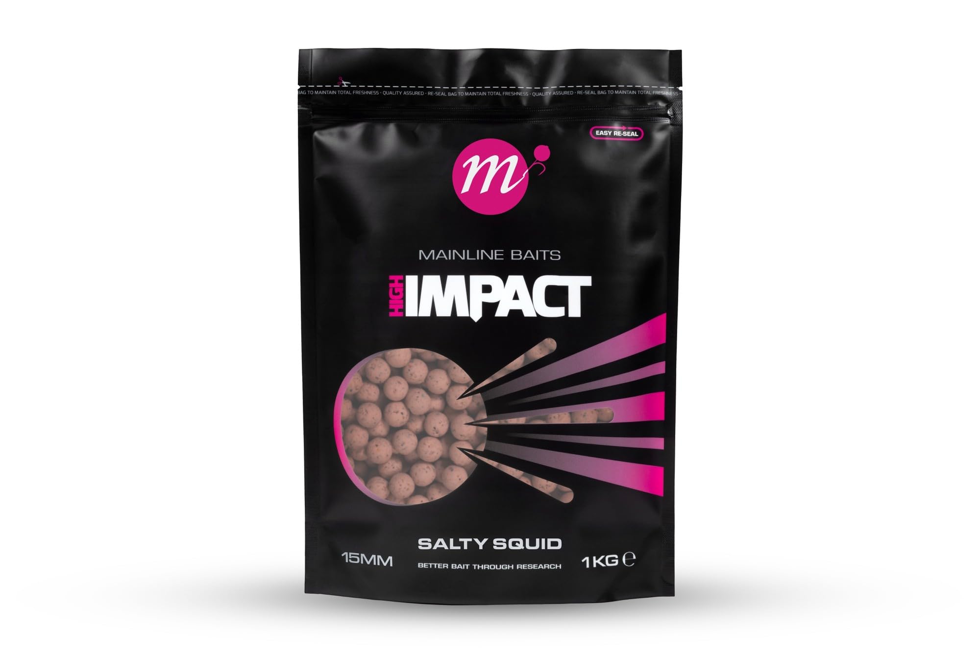 Mainline Baits High Impact 15mm Salty Squid 1kg