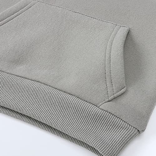 Image of MYGBCPJS Youth 2PCS Jogger Outfits Set Fleece Hooded + Sweatpants Boys Girls Athletic Sweatsuits Pullover Clothes