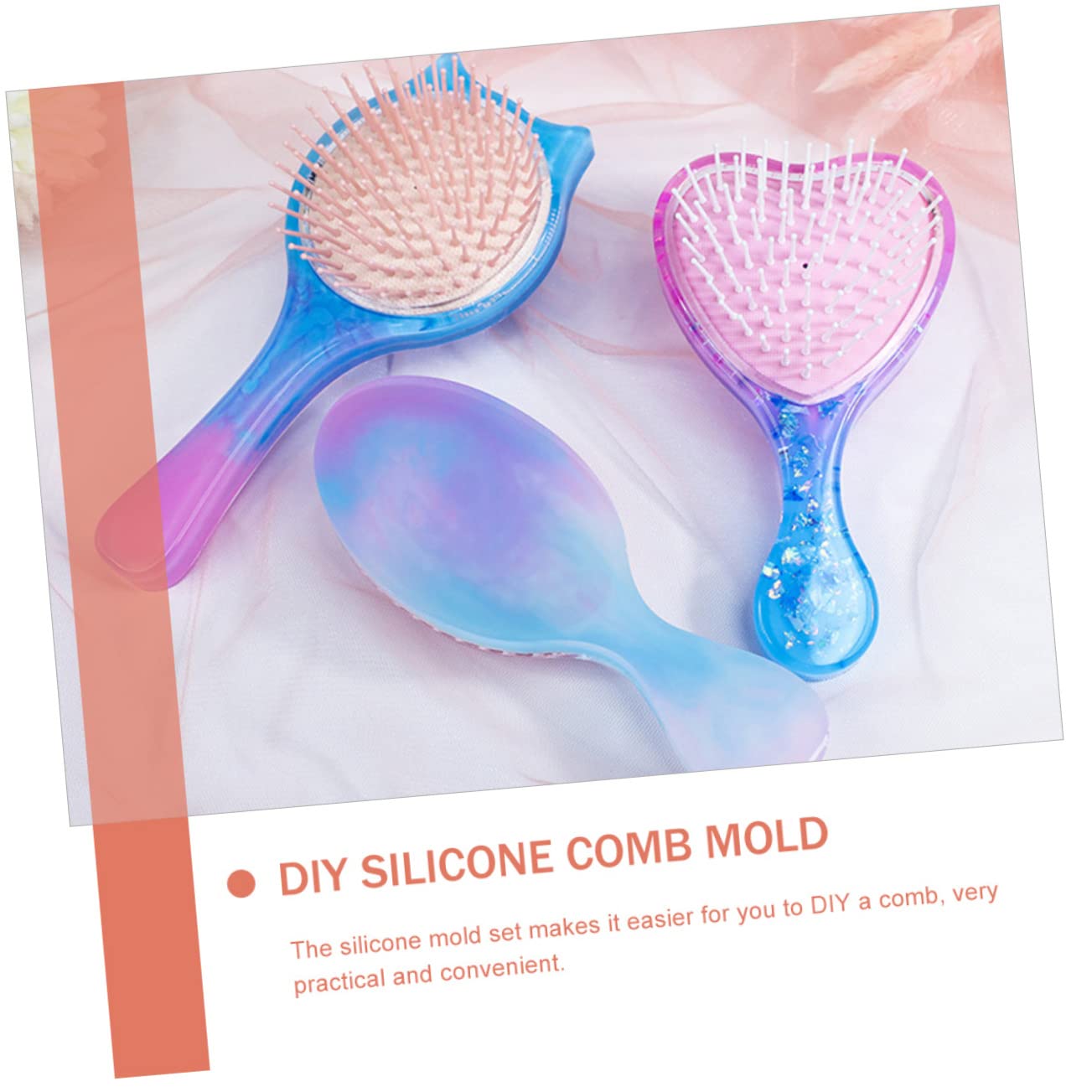 4sätze Kammform Für Epoxidharz Katzenohren Design Teilig Bastelmaterialien Für Kreative Handwerksprojekte Langlebig Und Flexibel