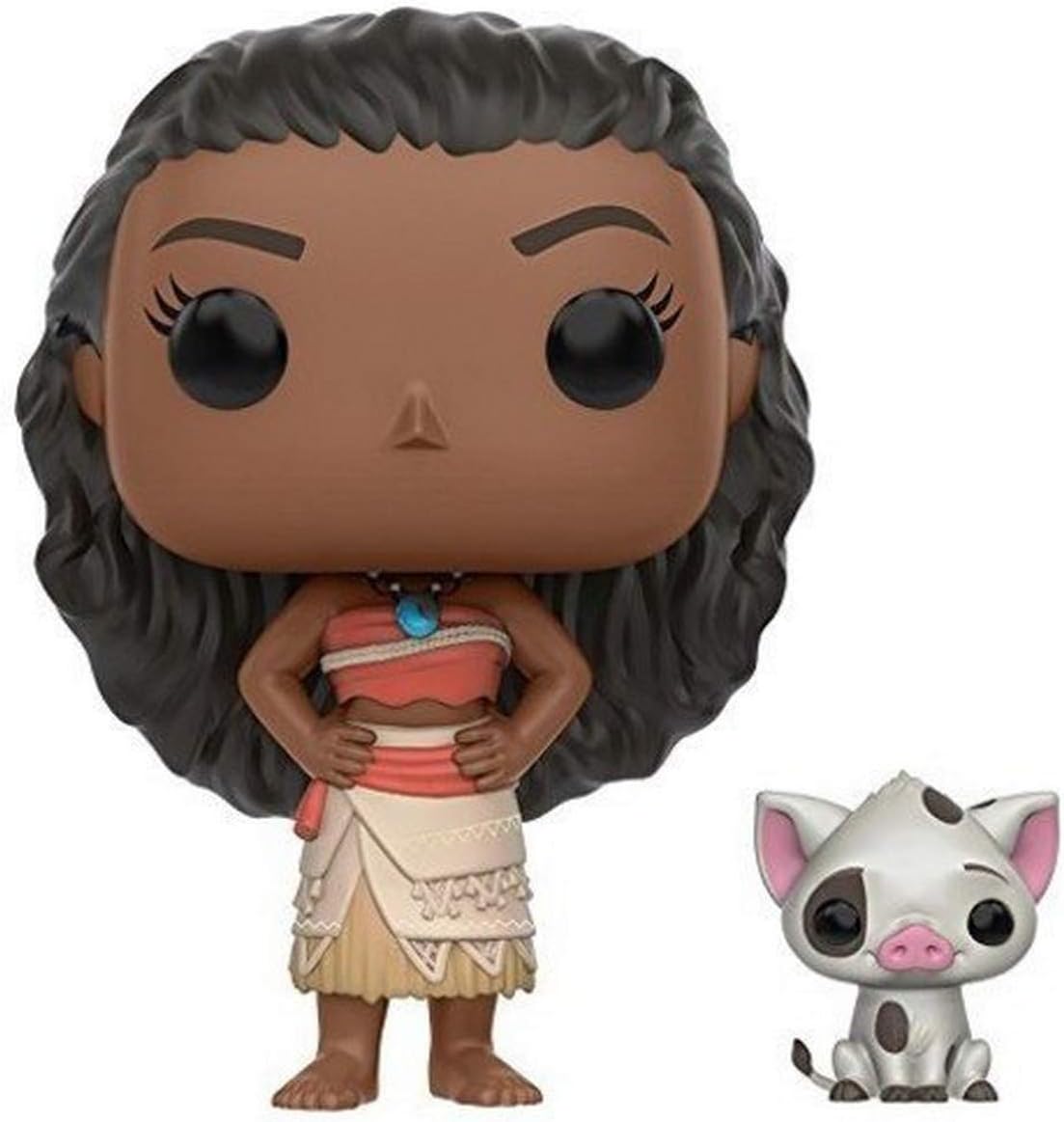 Amazon Com Funko Pop Disney Moana Moana Pua Action Figure Brown Standard Funko Pop Disney Toys Games