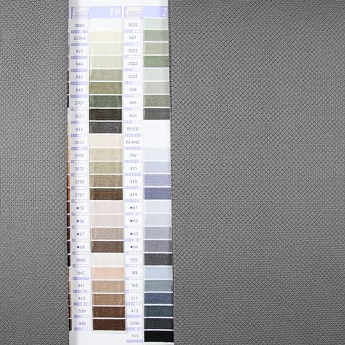 Image of KCS 3 pc of 12 inch x 18 inch(30cmx45cm) 14CT Counted Cotton Aida Cloth Cross Stitch Fabric (Navy Blue+Dark Grey+Black)