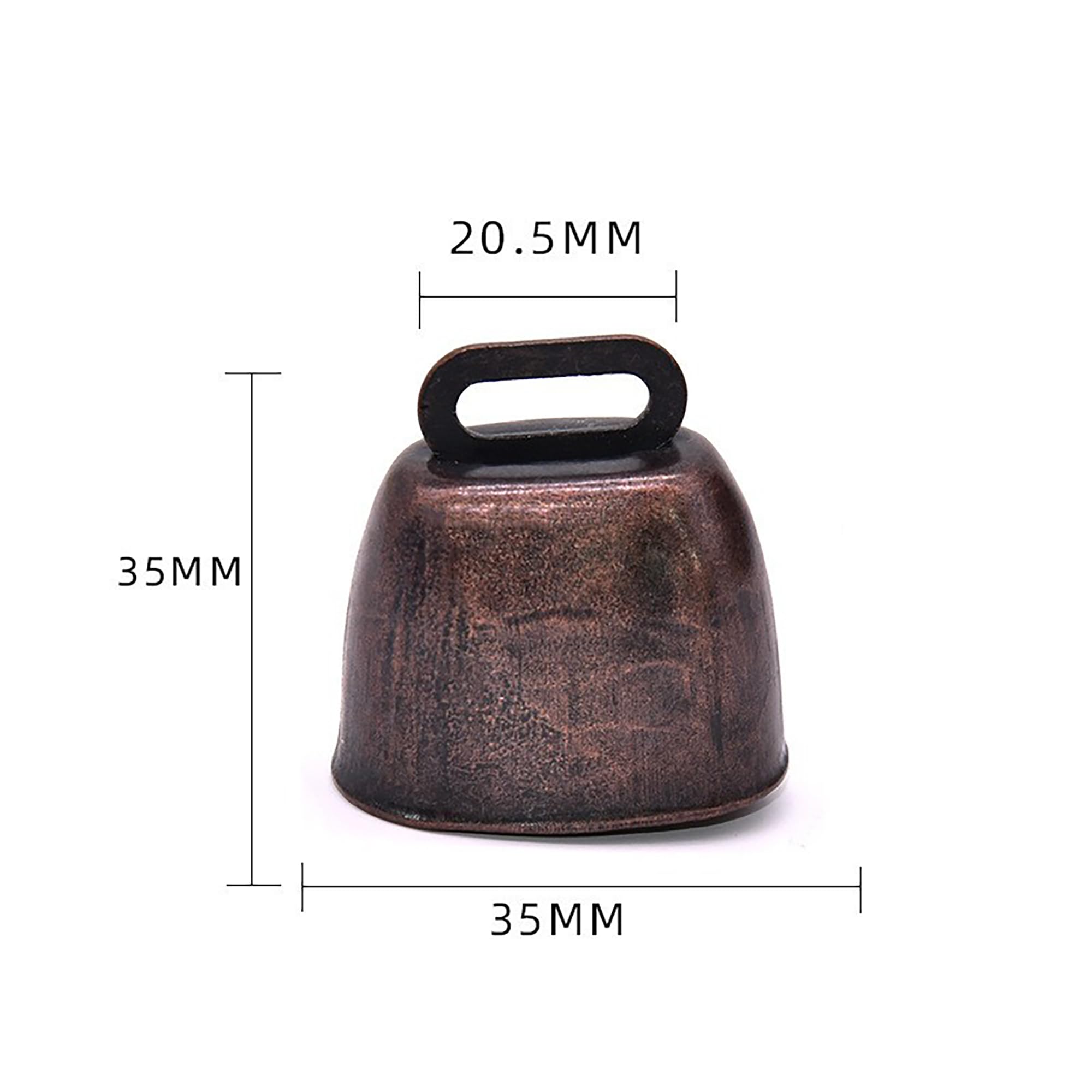12 campane piccole in rame, campane in rame, piccole campane in ottone, per mucca, cavallo, pecore, gatti, piccoli animali domestici,, WUYU2024006A